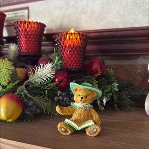 1995 Bronson Collectible Story Time Old Time  Teddy Bear